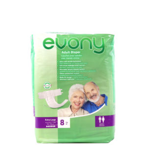 Evony Adult Diapers Extra Large 8pcs 1x6pcs