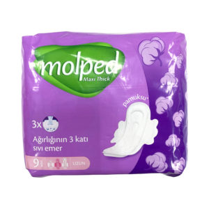 Molped Maxi Thick 9 Pads Long