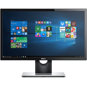 DELL 22 inch monitor displaying a clear Full HD screen on a desk
