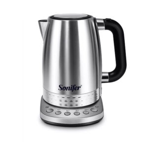 Sonifer 1.7L electric kettle model SF-2054 on a kitchen counter.