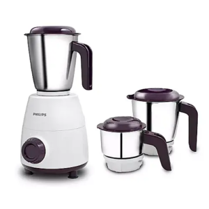 Philips Mixer Grinder 500 W 3 Jar White Model:HL7505/00