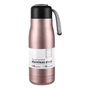 VACUUM WATER BOTTLE STAINLESS STEEL SILVER 350ML (Z-32)