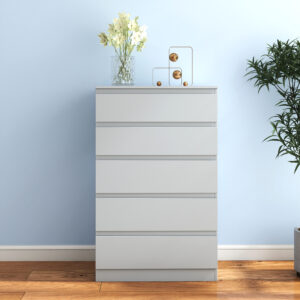 Five Door Chest Drawer RW-DRAWER-5-G Color: Grey