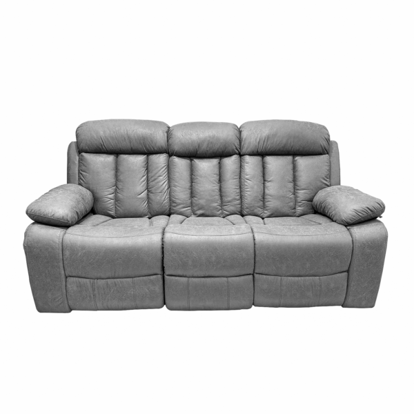 Koumo 3 Seater Recliner Sofa Model:KM-172312 Color: Grey