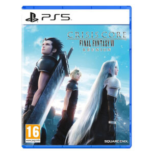 Physical copy of Crisis Core: Final Fantasy VII Reunion for PlayStation 5 console.