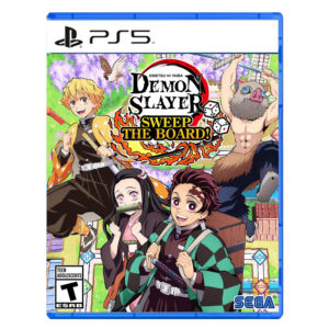 Demon Slayer Sweep The Board game box art for PS5