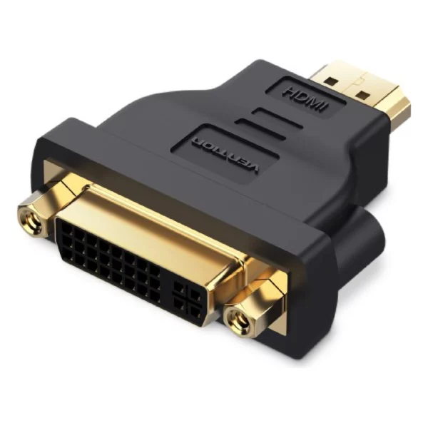 Vention HDMI Male To DVI (24+5) Female Black Adapter - ECCB0