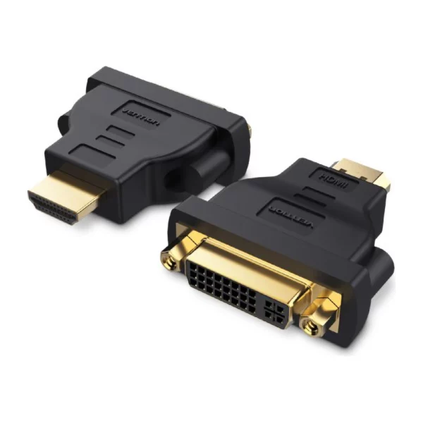 Vention HDMI Male To DVI (24+5) Female Black Adapter - ECCB0