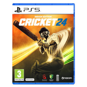 Cricket 2024 Indian Edition game box art for PS5 console