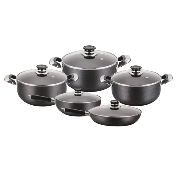 Lanza 10Pcs NON-Stick Cookware Set