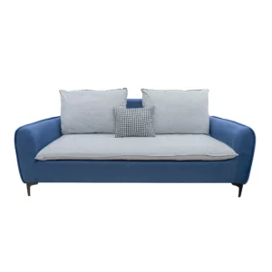 Shinning 3Seater Fabric Sofa Model:KL02 Colour:Grey Blue