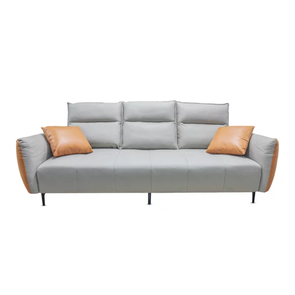 Shinning Sofa 3 Seat Model No:D47 Colour:Grey Orange