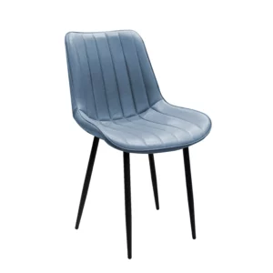 Modern DC-7229 dining chair in color 308-17 shown from a front angle