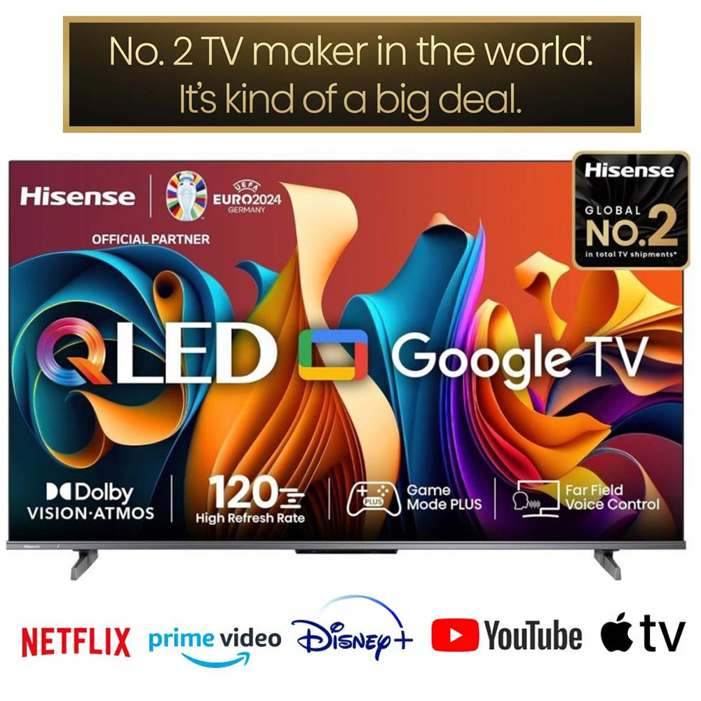 Hisense 55" QLED 4K Smart Google TV - 55Q6N