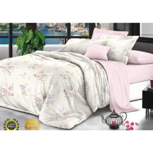 French Home Bedsheet Set (Queen) - No:13 7Pcs Set