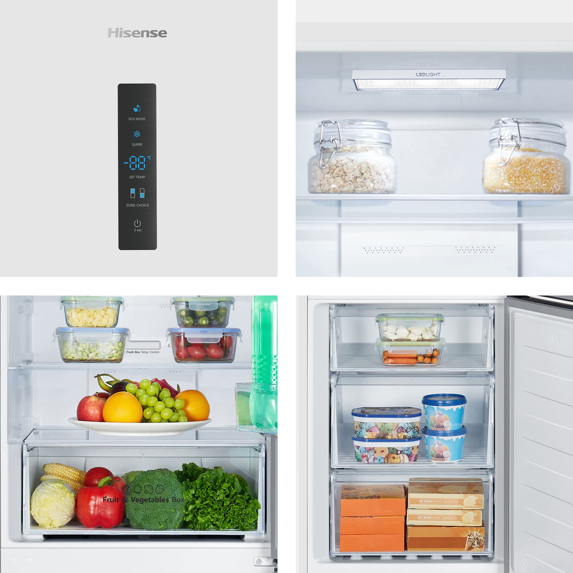 Pre-Order Hisense Refrigerator 304Ltr Model: RB390N4DWD - Image 5