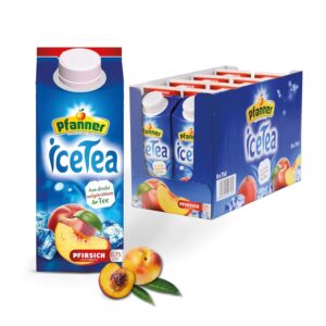 Pfanner Ice Tea Pfirsich 750ml (1 Case x 8pc)