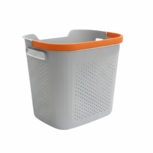 Plastic laundry basket 2094-2301