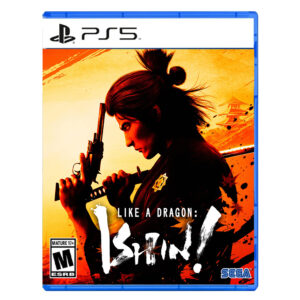 Physical game case for Like a Dragon: Ishin! on PS5 console