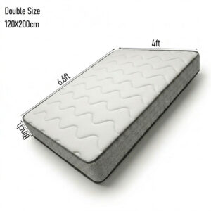 Roll Mattress Full Foam 120*200 Double Size mattress unboxed and expanding