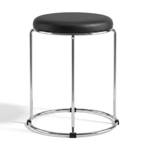 Round Stool Colour: Black