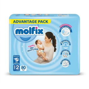 Molfix Tape Diaper Mini No.2 3-6 kg 80pcs