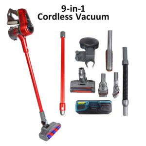 Sharp 9-in-1 Cordless Vacuum Cleaner with Mop Kit Model: EC-SA95S-R