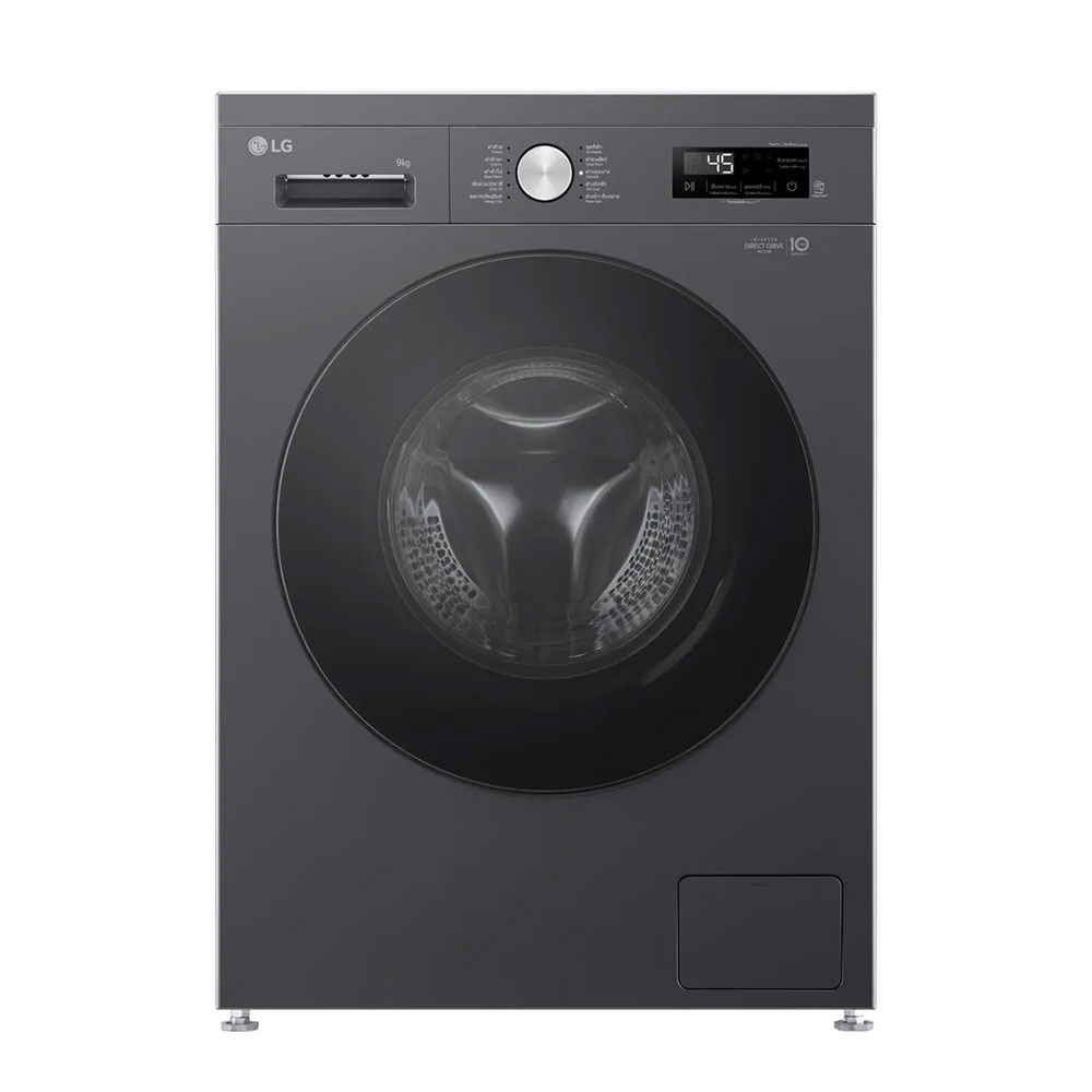 LG 9kg Washing Machine Model: FB1209S5M Color: Black