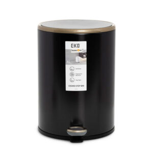 EKO Cosmo Step Bin 6L - Black